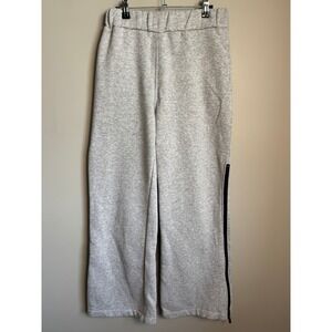 Vintage Havana Womens Gray Heathered Side Zip Sweatpants Size M Athleisure Cozy